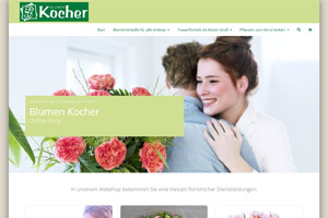 Blumen Kocher